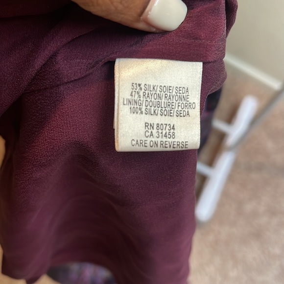 Vintage Max Azria Silk Formal Dress - Picture 7 of 9